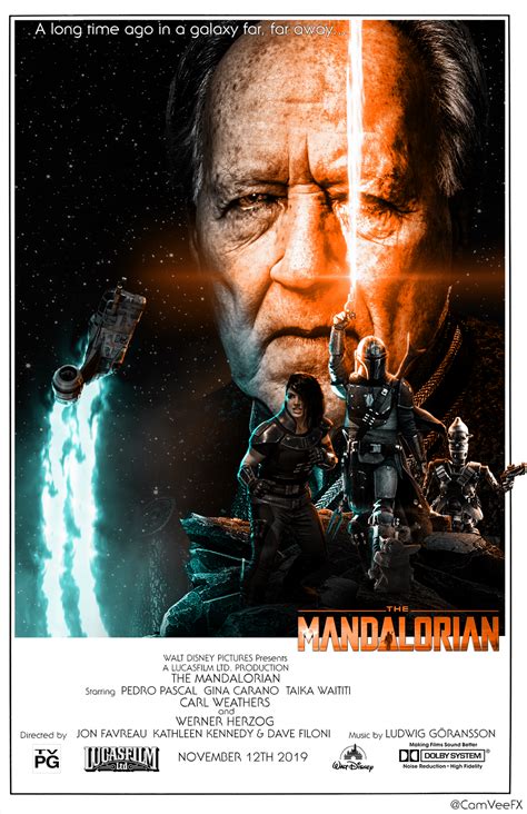 The Mandalorian Retro Poster - PosterSpy