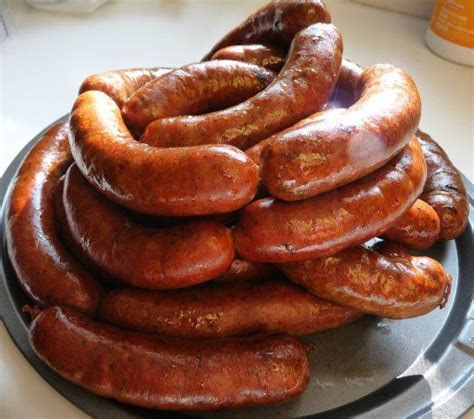 Texas Hot Links With Images Homemade Sausage Recipes Sausage