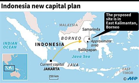 Indonesia To Move Its Capital To Borneo Island World Dawncom