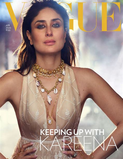 Kareena Kapoor Khan Vogue India April 2020 Issue • Celebmafia