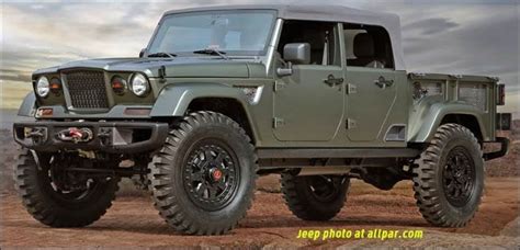 Jeep Crew Chief 715 2016 Moab Concept Pickup Allpar Forums