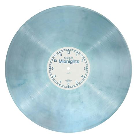 Taylor Swift Midnights Moonstone Blue Edition Vinyl Record