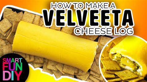 How To Make A Velveeta Cheese Log With 3 Ingredients In 5 Minutes 😋