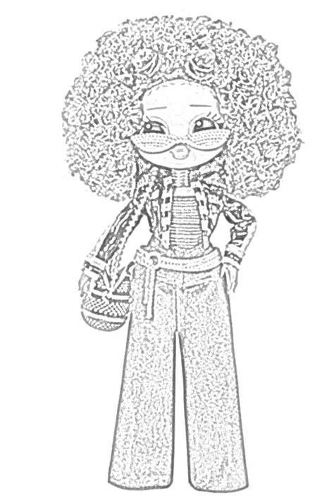 Coloring Pages Lol Surprise Omg Dolls Coloring Pages Free And