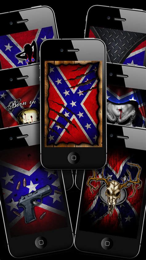 Rebel alliance flag is waving on transparent background. Confederate Flag iPhone Wallpaper - WallpaperSafari