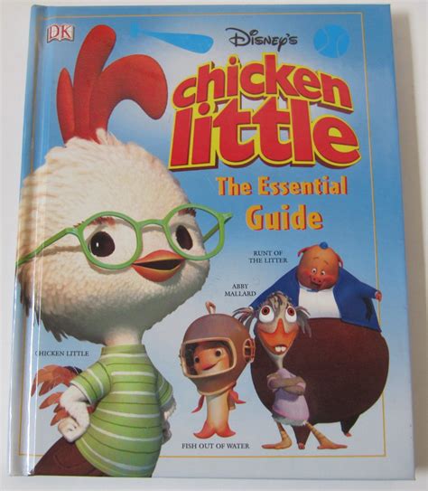 Disneys Chicken Little The Essential Guide Hardcover Childrens Book