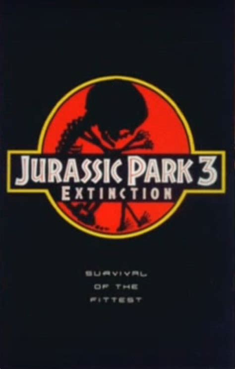 Early Jurassic Park 3 Poster Art Jurassicpark3 Jurassicpark