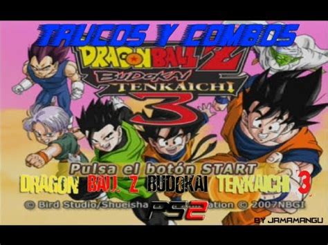 Budokai tenkaichi 3 the emulator port!* Trucos y combos Dragon Ball Z Budokai Tenkaichi 3 Ps2 ...