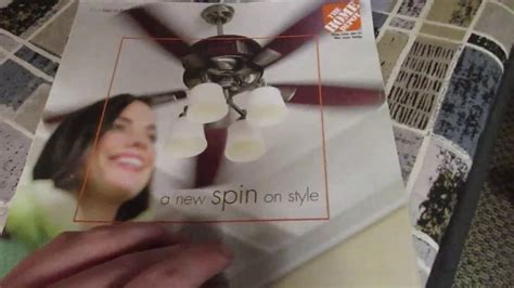 Visit your local home depot store to find a ceiling fan that suits your needs at home. 2007 Home Depot ceiling fan catalog at Fanimation - YouTube