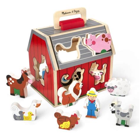 Melissa And Doug Take Along Sorting Barn The Tin Roof Country Store And