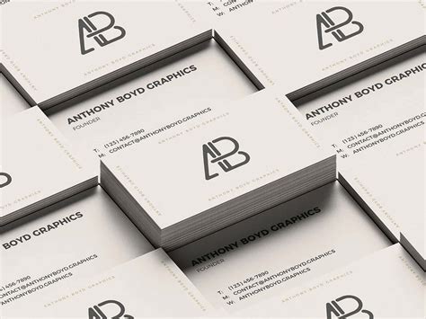 Modern customizable business card grid mockup. Free Business Card Grid Mockup (PSD) - MockupBase