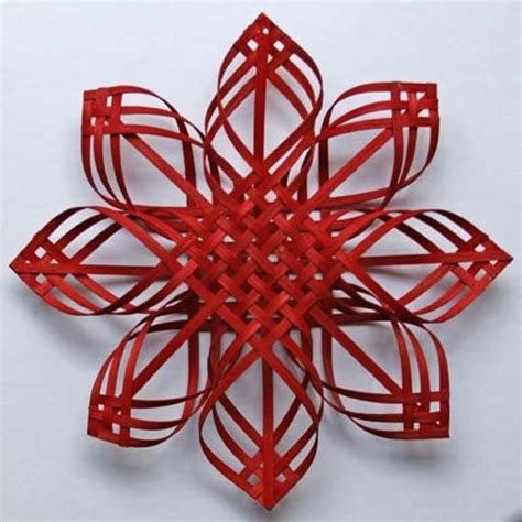 13 Three Dimensional Woven Carolina Snowflake A Design I Copyrighted