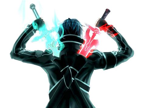 Kirito S Swords Anime Universe Photo Fanpop