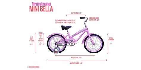 Firmstrong 16 Inch Girls Bella Bicycle With Training Wheels