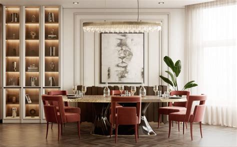 Modern Luxury Dining Room Ideas Inspirations Essential Home