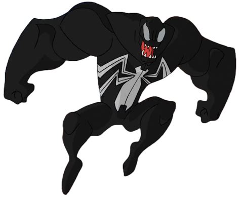 Venom The Spectacular Spider Man Render By Bashiyrmc On Deviantart