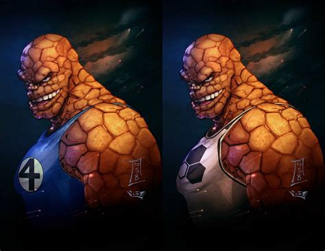Ben Grimm Fantastic Four And Future Foundation By Gregscottbailey On