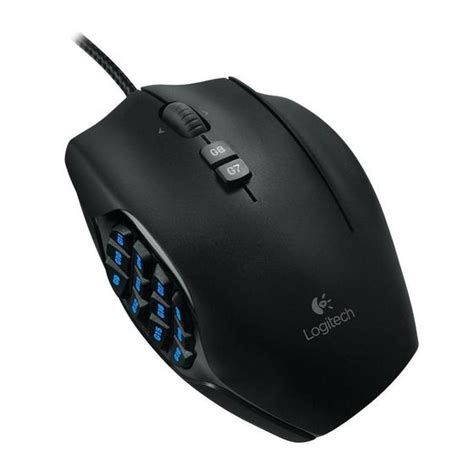 Mouse Gamer Mmo Logitech G600 Com Iluminação Rgb Tecnologia Lightsync