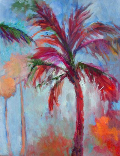 Amy Whitehouse Paintings Back To The Beach Acrylic Painting Of Palm