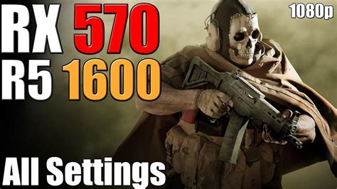 Call Of Duty Warzone Rx 570 Ryzen 5 1600 High Medium Low