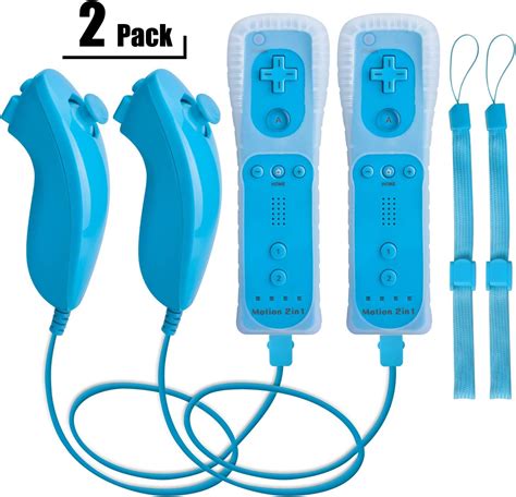 Wii Controller And Nunchuck Techken Wireless Remote Amazon Co Uk