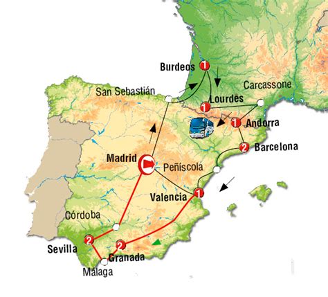 España Y Sur De Francia Pjr International Travel