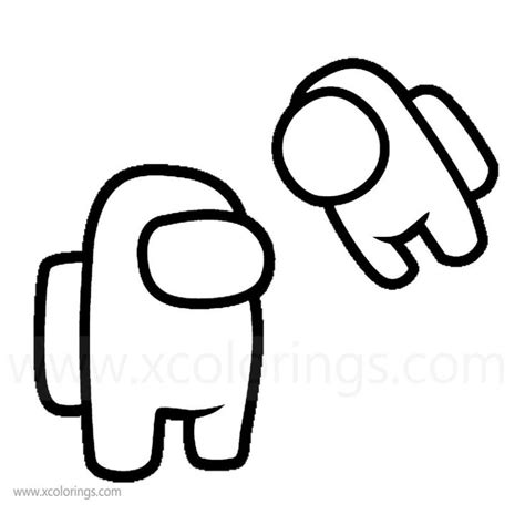 Colors change the appearance of the characters in among us. Among Us Coloring Pages Red Crewmate. | Páginas para ...