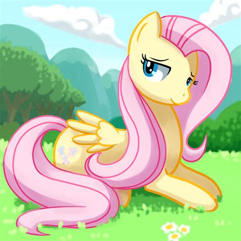 Fluttershy Drawn By Cartoonboyplz Bronibooru