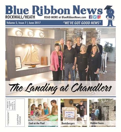 Blue Ribbon News June Print Edition Hits Mailboxes Throughout Rockwall