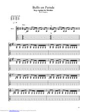 Check spelling or type a new query. Bulls on parade guitar pro tab by Rage Against The Machine ...