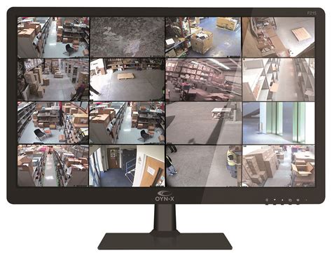 Oyn X Cctv Security Monitor 21 Tft Led Hdmi Bnc Vga Inputs And 169