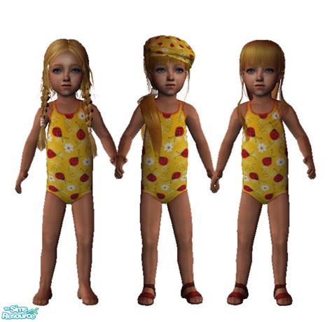 The Sims Resource Toddler Swimsuit
