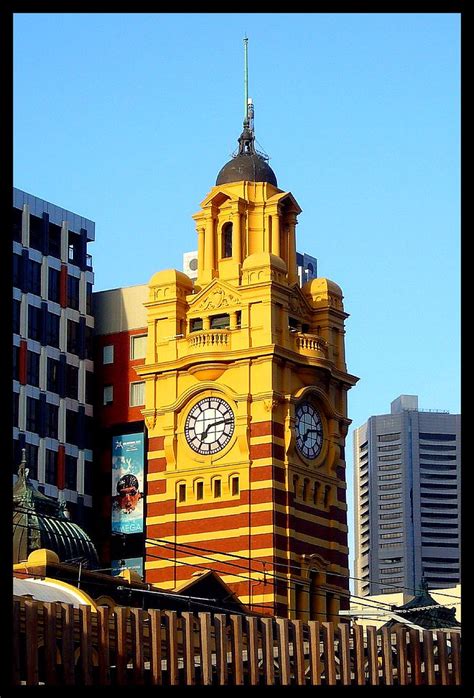 Flinders Street Station Clock Tower Melbourne Igor Prahin Flickr
