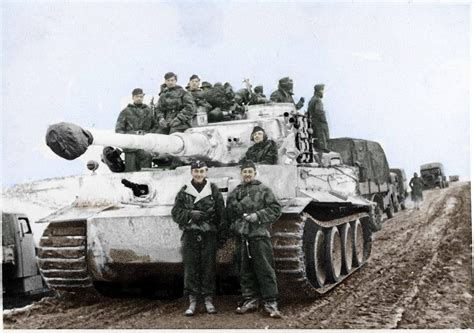 Tiger I In Winter Camo German Tanks Tank German Army