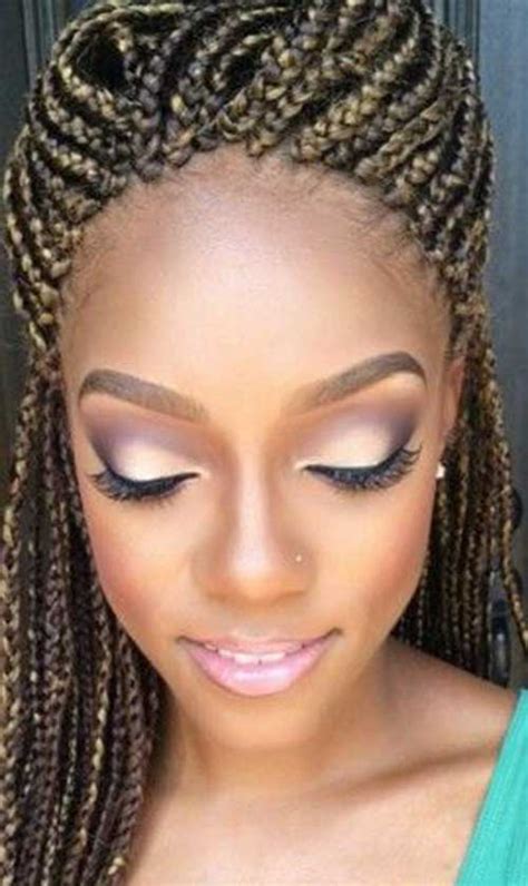 Best black cornrow ponytail and bun hairstyles in 2019 for short, long, medium hair, pictures of side braided cornrows designs, african american beautiful small cornrows are most suitable for black hair because the darkness of the color tends to emphasize the meticulous subtleness of the strands. 20+ Braids Hairstyles for Black Women | Hairstyles ...
