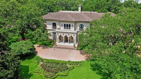 5m Mediterranean Villa Hits The Market In Houston Texas Photos