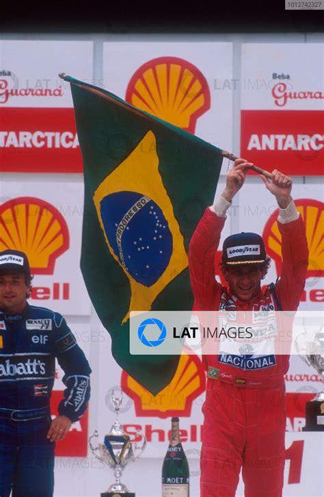 1991 Brazilian Grand Prix Interlagos Sao Paulo Brazil 22 24 March 1991 Ayrton Senna