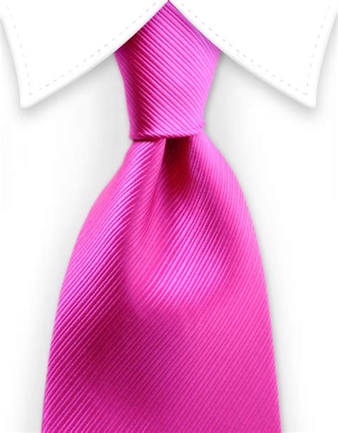 Bright Pink Solid Tie Gentlemanjoe