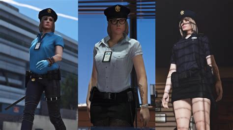 Police Girl Skin Control Gta Mods Com