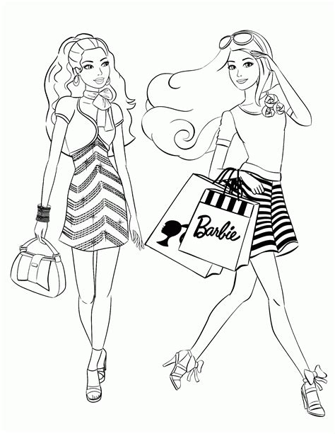 List also some clothes with the model. Free Printable Fashion Coloring Pages For Adults ...