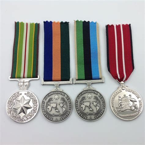 Australian Operational Service Medal Group Aasm Osm Adm Combat