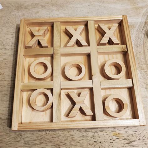 How To Make A Wooden Diy Tic Tac Toe Game Board Anikas Diy Life
