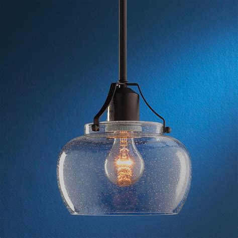If you're looking for modern pendant lighting options, sleek lines and simple nickel or white finishes can perfectly compliment a modern design, while crystal can really glam up your space. Modern Industrial Glass Pendant | Industrial glass pendant ...