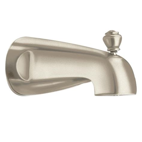 Moen Satine Monticello 05 Inch Slip Fit Diverter Tub Spout Bed Bath