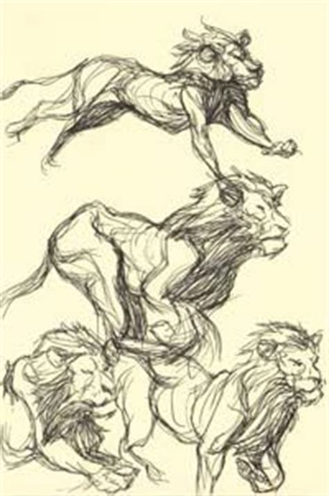 How to draw the difference between running and walking? How to draw a running Lion - tutorial - Anatomical Study ...