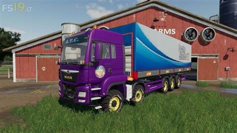 Man Tgs Trucks With Flatbed And Tarpaulin V Farming Simulator My Xxx
