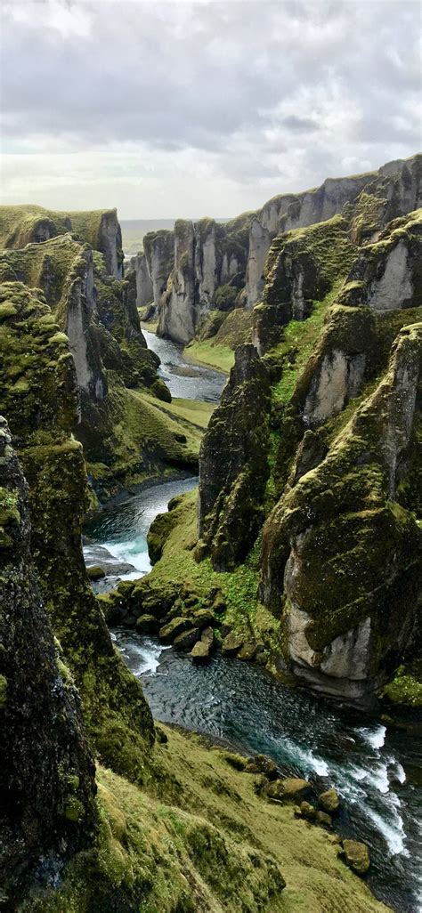 Download Fjaðrá River Canyon Iceland Wallpaper