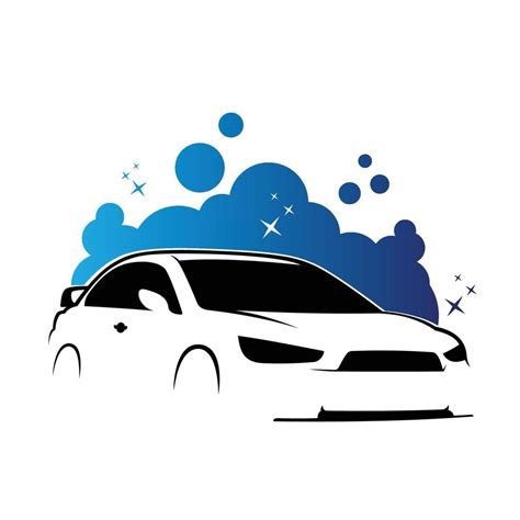 Car Wash Logo Auto Spa Logo Inspiration Vector 19149705 Vector Art At