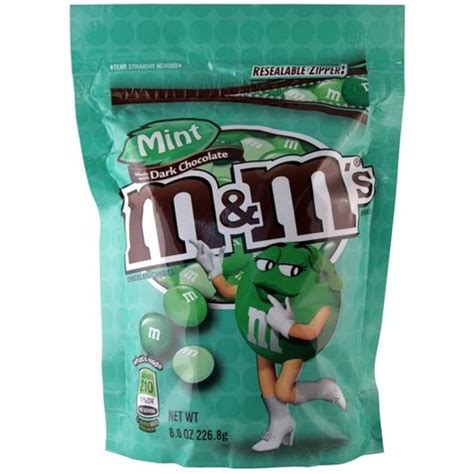M And Ms Mint Dark Chocolate Candies ~ 8 Oz Pack Of 3