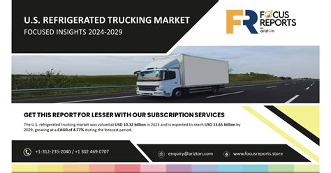 The US Refrigerated Trucking Market to Hit $13.65 Billion by 2029